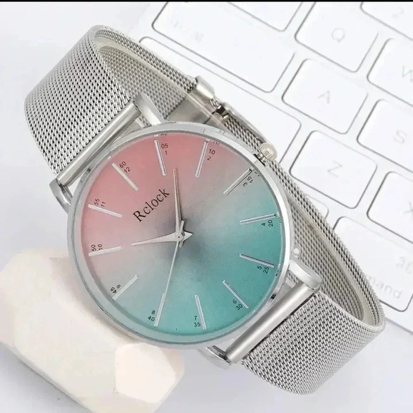 Men's 1pc Alloy Round Pointer Watch, Wristwatch..NWT.. - Picture 3 of 5